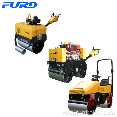 Hydraulic Direct Drive CVT Mini Road Compact Roller Compactor